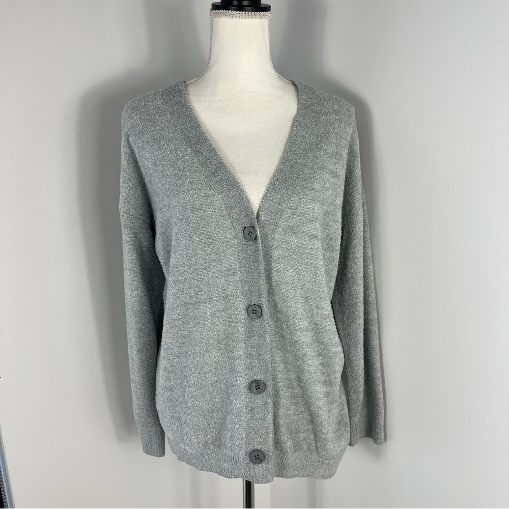 Barefoot Dreams Cozychic Lite V-Back Cardigan
